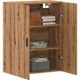 vidaXL Stenska omarica artisan hrast 69,5x34x90 cm | Shoptok.si