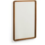 Kave Home Stensko ogledalo z lesenim okvirjem 45x70 cm Shamel – Cene
