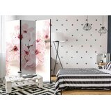 Artgeist PARAVAN 135/172/3 cm bela, svetlo roza | Shoptok.si