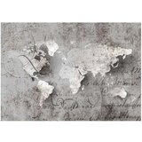  Tapeta - Map and letter 100x70 | shoptok.hr
