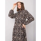 RUE PARIS Dress-WN-SK-R819-1.17-black-beige | shoptok.hr