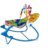 Lean_Toys Otroški Ležalnik z vibracijami za dojenčka TIGER Cradle Rocker | Shoptok.si