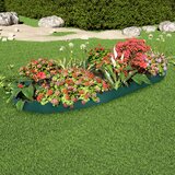 vidaXL Obroba za travo 10 kosov zelena 65x15 cm PP cene
