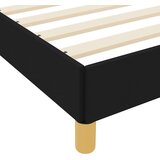 Box spring krevet Crna i smeđa 140 x 190 cm | shoptok.hr