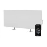  IR panel AENO Premium Eco Smart Heater 700W z LED prikazovalnikom - bela Cene