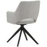 MID.YOU Naslanjač Asher, Siva, Vrtljiv | Shoptok.si