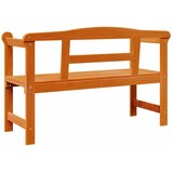  Vanjska klupa Smeđa 119 x 44 x 76 cm Čvrsto borovo drvo | Eponuda.ba
