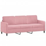  3-dijelni set sofa ružičasti baršunasti | Eponuda.com