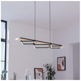 Eglo 901927 - led stropni luster na sajli boyal 2xLED/13W/230V+LED/16W crna/bež | Eponuda.com