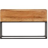 Maison Chic konzolna miza - miza ob steni 120x30x75 cm trden akacijev les, (21785743) Cene