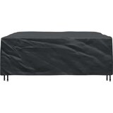 vidaXL Prevleka za zunanje pohištvo Črna 210 x 200 x 70 cm 210D | Shoptok.si