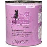 catz finefood Varčno pakiranje 24 x 800 g - Jagnjetina & zajec Cene