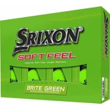 Srixon Soft Feel Brite 13 Golf Balls Brite Green