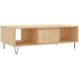  Stolić za kavu boja hrasta 104 x 60 x 35 cm konstruirano drvo | shoptok.hr