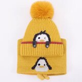 Smania dječji set kapa i šal Pingu - Žuti Cijene