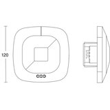 Steinel 002848 - senzor prisustva hf 360 COM2, beo | Eponuda.com