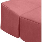 SOFA na razvlačenje Ružičasta 200 x 70 x 15 cm Baršun | Shoptok.si