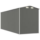  Vrtno spremište svjetlosivo 192 x 523 x 223 cm pocinčani čelik | shoptok.hr