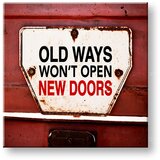  Motivaciona slika na platnu old ways_002 (moderne slike sa) | shoptok.hr