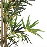  Umetno bambusovo drevo 552 listov 120 cm zeleno, (5000208142) | Shoptok.si