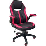  Stolica radna Bullet GC tkanina crveno-crna | Shoptok.si