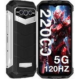 Doogee VMAX 5G 20/256GB, srebrna pametni robustni telefon Android 12, 22000mAh, (21256060) Cene