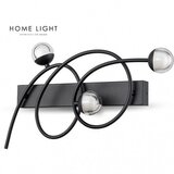 Bb Link zidna led lampa 1X11W ww luna 323 crna Cene