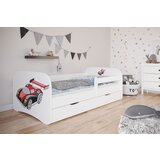 HAPPYKIDS OTROKA POSTELJA DREAMY FORMULA (VE BARV IN DIMENZIJ)-Bela-80x160 | Shoptok.si