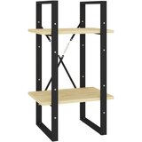 Furnova Knjižna omara 2-nadstropna 40x30x70 cm trdna borovina, (21932419) | Shoptok.si