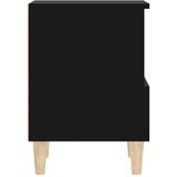  Noćni ormarić crni 40 x 35 x 50 cm | shoptok.hr