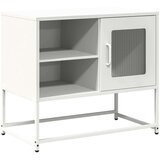 vidaXL TV omarica bela 68x39x60,5 cm jeklo | Shoptok.si