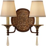 Elstead Lighting Elstead Marcella Stenska svetilka za notranjo uporabo, 2 sveči, britanska bronasta, E14, (22099175) | Shoptok.si