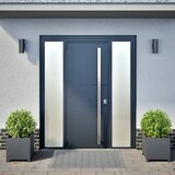  Vrtne sadilice 2 kom antracit 40x40x40 cm čelične | Eponuda.com