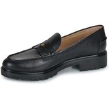 Polo Ralph Lauren Mokasini MARLI Črna | Shoptok.si