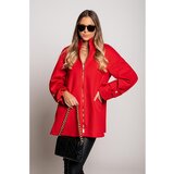 Fenzy Elegantni Kaput Albineya, Crveni | shoptok.hr
