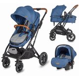 Coccolle Otroški voziček Ravello 3 in 1 travel system Črna | Shoptok.si