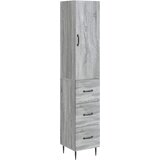 vidaXL Set ormara 2 kom. 33 x 34 5 x 90 cm Konstruirano drvo - Sivi hrast sonoma Cijene