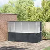 kavez za ptice Antracit 215x78x200 cm Galvanizirani čelik