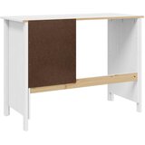  Stol s ladicama HILL Bijelo 100 x 45 x 74 cm Masivna borovina | Eponuda.com