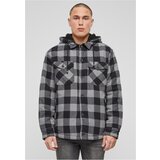 Brandit Men's Hooded Shirt Jacket - Plaid cene