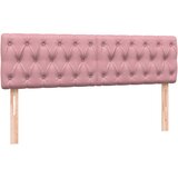 Box Spring krevet s madracem ružičasti 160x220 cm baršun | shoptok.hr