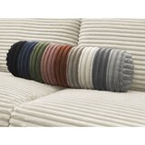 Bobochic Paris Bež sedežna garnitura za spanje/raztegljiva iz rebrastega žameta 240 cm Hugo – | Shoptok.si