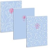 Ars Una soft touch skyblue spring bilježnica sa linijama A/4 | shoptok.hr