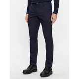 Calvin Klein Jeans Chino hlače J30J317669 Mornarsko modra Slim Fit