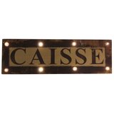 Antic Line Osvetljeni znak Caisse Cene