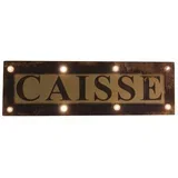 svijetleća tablica Caisse