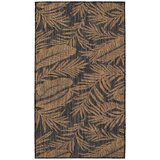 Ayyildiz Carpets Črna/rjava notranja in zunanja preproga 80x150 cm Mira 1451 – Cene