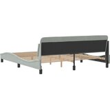  Okvir za krevet Dover svjetlosivi 183x213 cm baršunasti | Eponuda.ba