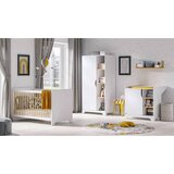 Modern Living Otroška Posteljica Leaf, Bela, Hrast, 70x140 | Shoptok.si