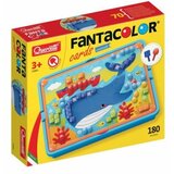  Quercetti: Fanta Color Cards Životinjski kreativni set igračaka sa čavlićima | shoptok.hr